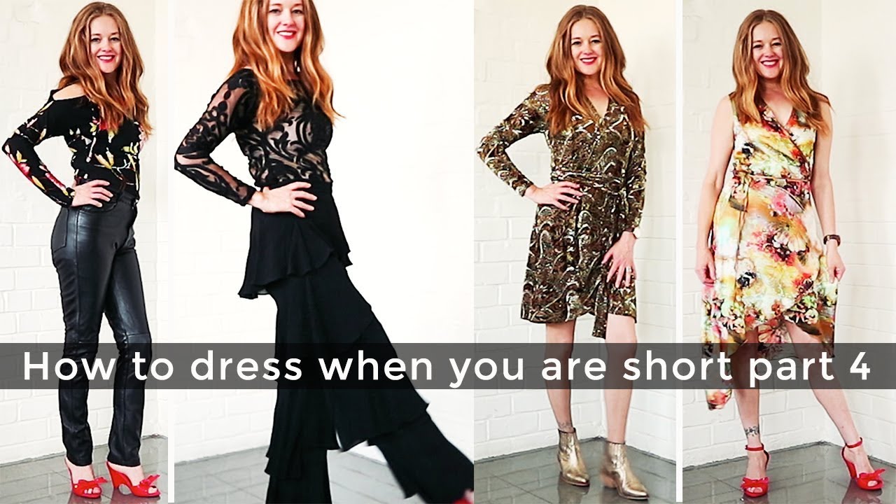 How to dress when you are short for women over 40 part 4 - night out - over 40 style