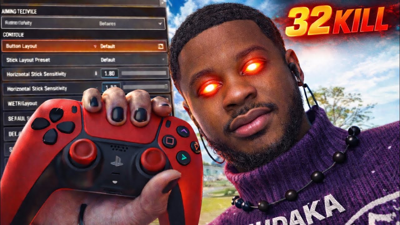 Aim Assist Feels DIFFERENT With These Settings… (32 Kills)