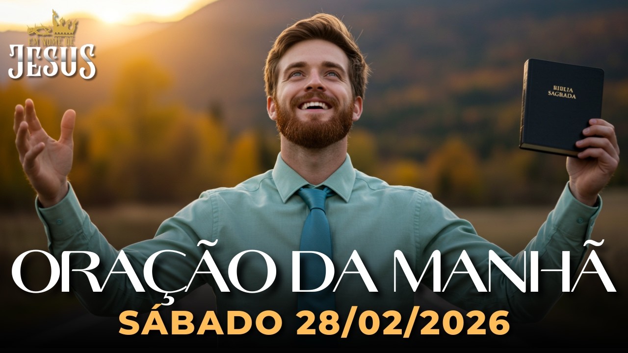 ORAÇÃO DA MANHÃ DE HOJE 28/02/2026 — UMA ORAÇÃO PODEROSA DE FÉ E MILAGRES