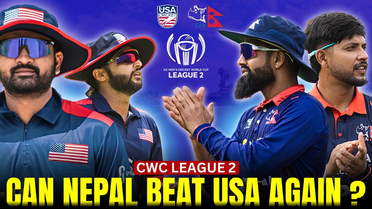 Nepal Ready for USA Challenge Again? 🔥 League 2 Match Analysis