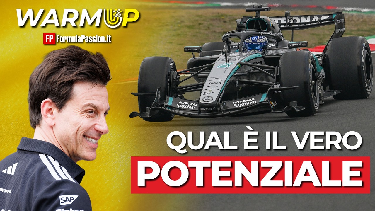 MA QUANTO È FORTE DAVVERO LA MERCEDES? | WarmUp F1 165 - 18/3
