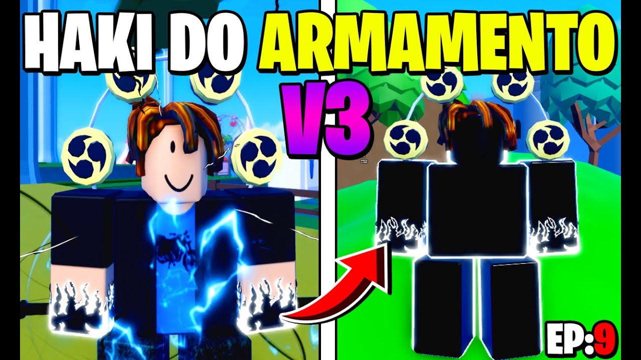 CONSEGUI O HAKI DO ARMAMENTO V3 EM DE NOOB AO PRO NO ONE FRUIT SIMULATOR - ROBLOX
