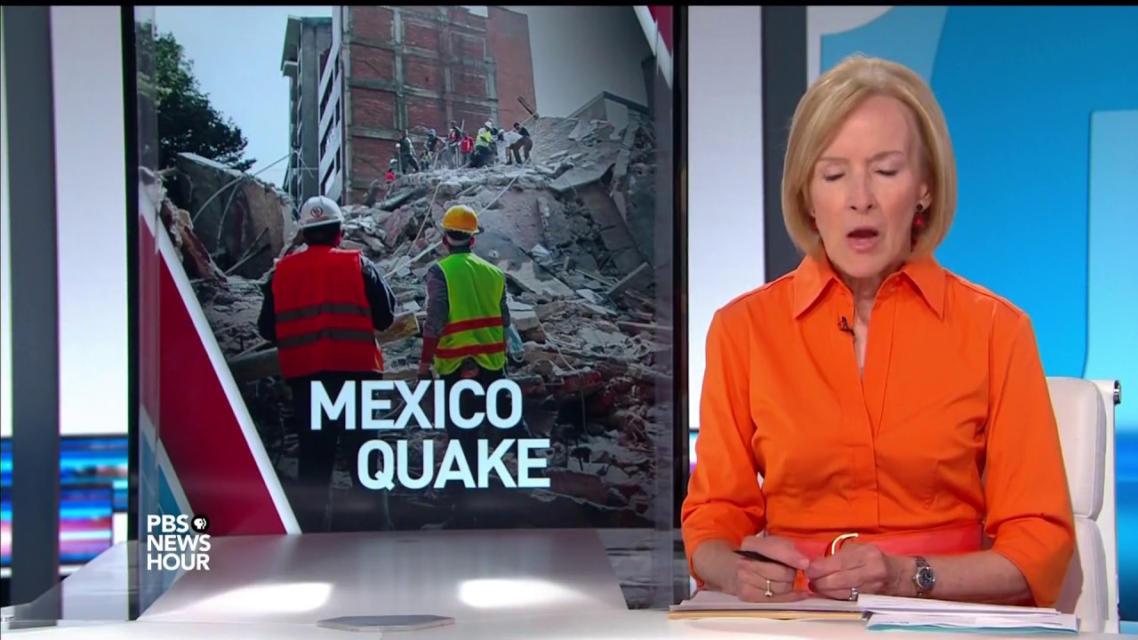 Rescue crews rush to search collapsed buildings after Mexico earthquake