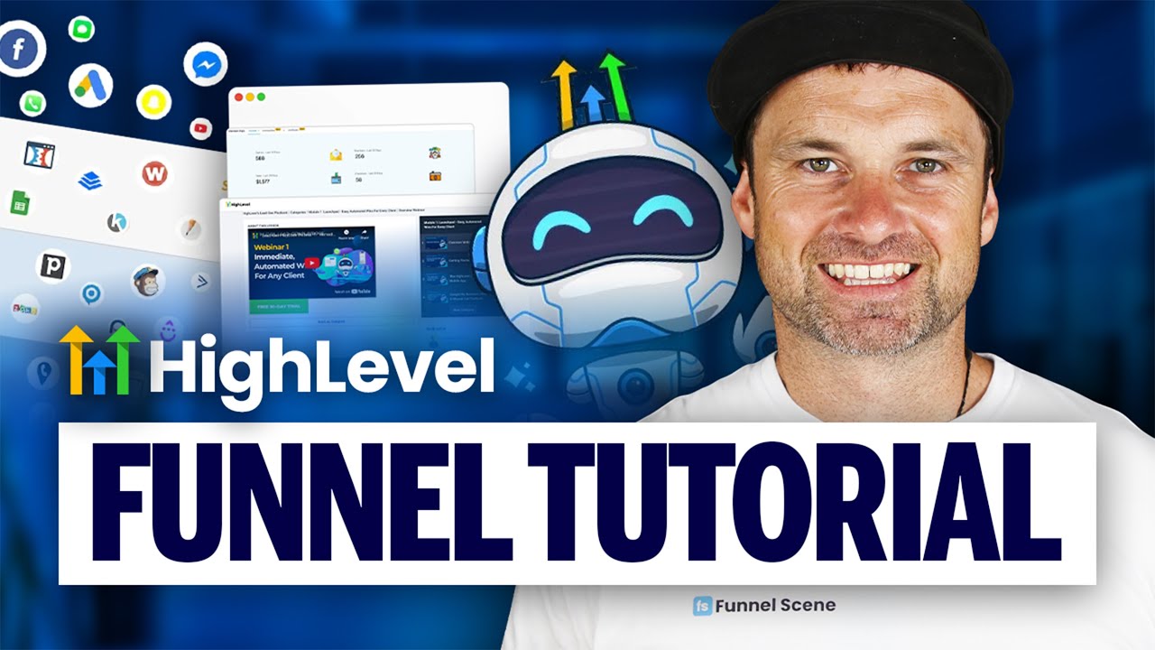 GoHighLevel Funnel Tutorial ✅ Lead Gen Funnel from Scratch! [Free Template]