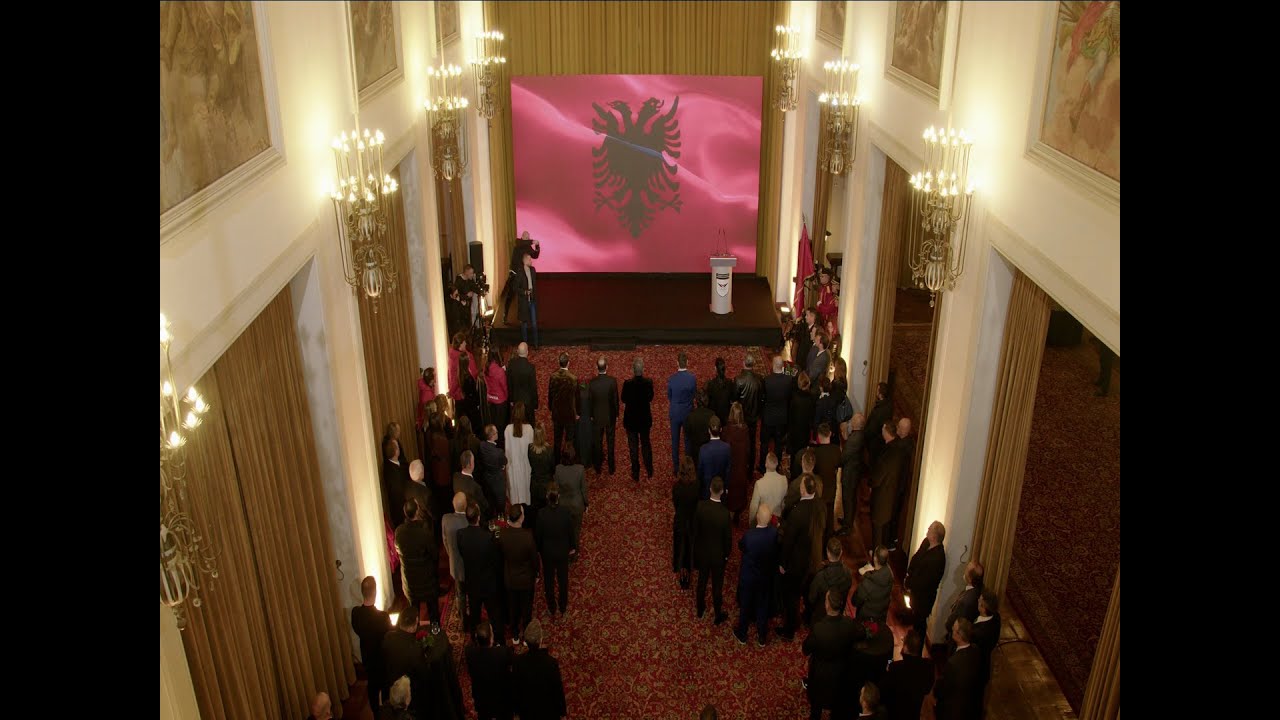 Ceremonia e dorëzimit të Flamurit Kombëtar Ekipit Olimpik Team Albania