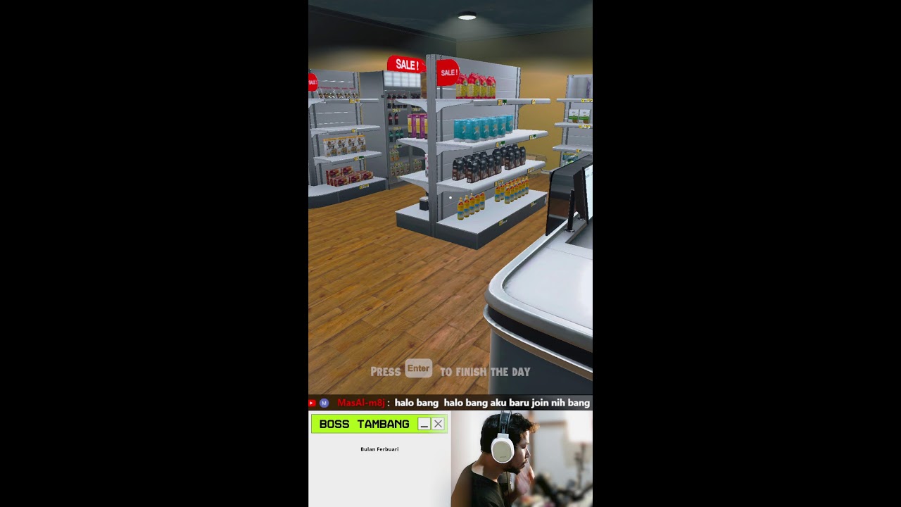 MENJADI BOS SUPERMARKET - SUPERMARKET SIMULATOR PART 4