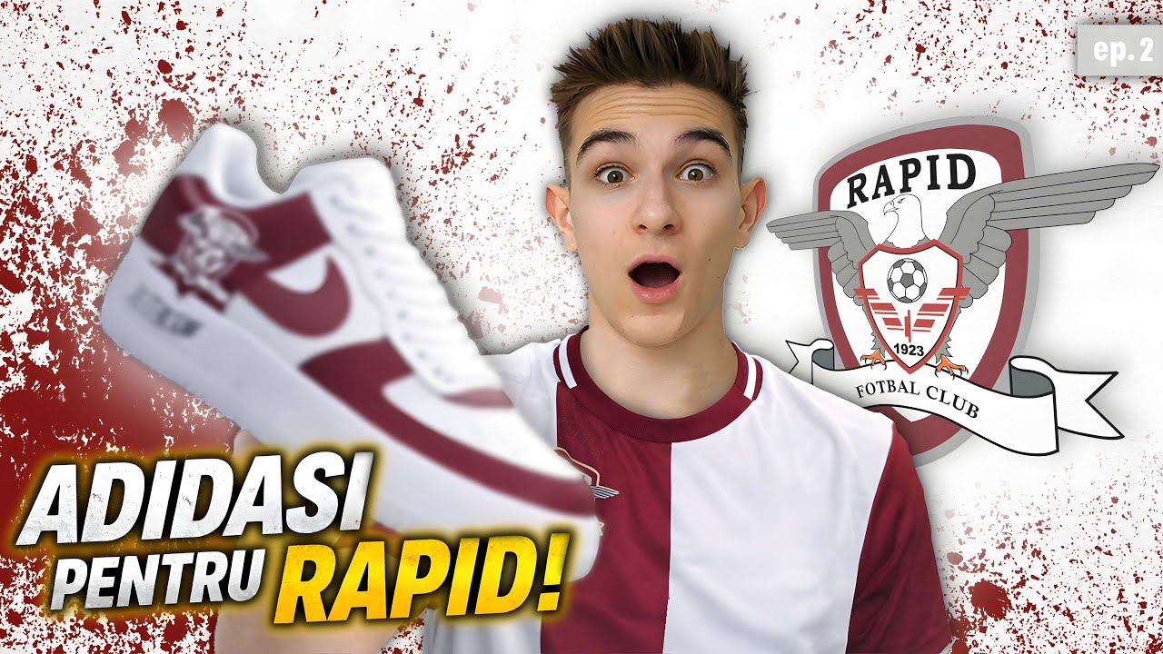 Я сделал кроссовки для RAPID Bucharest | Кроссовки Суперлиги, эпизод 2