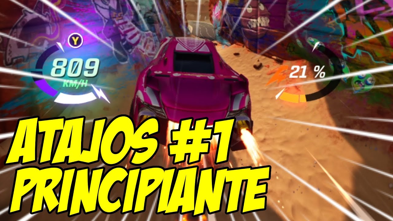 Atajos Pistas Principiantes - Rocket Racing