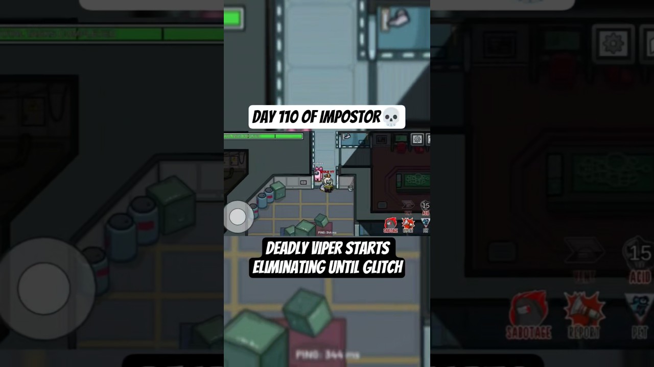 Deadly Viper eliminates until glitch • AMONG US • 