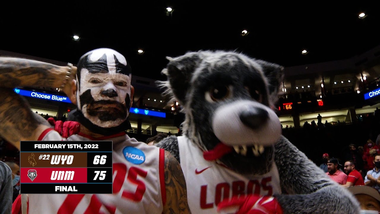 UNM MBB vs. #22 Wyoming Highlights (2/15/2022)