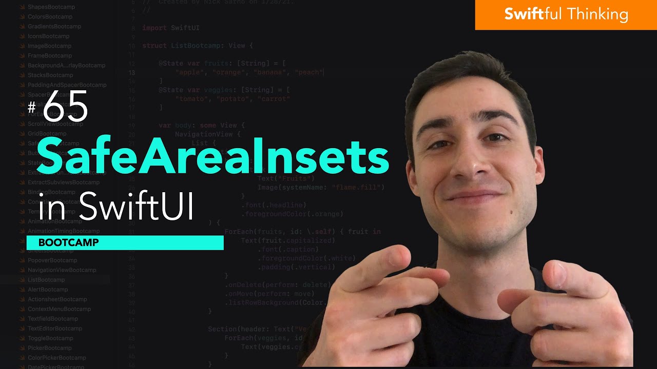 How to use SafeAreaInsets in SwiftUI | Bootcamp #65