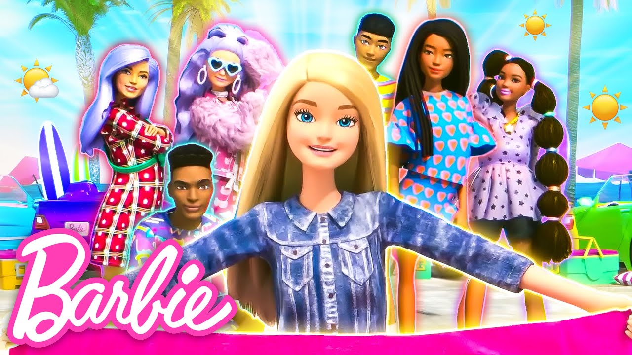 As Férias Super de Verão da Barbie! | Compilação | 60 Minutos | Barbie Em Português