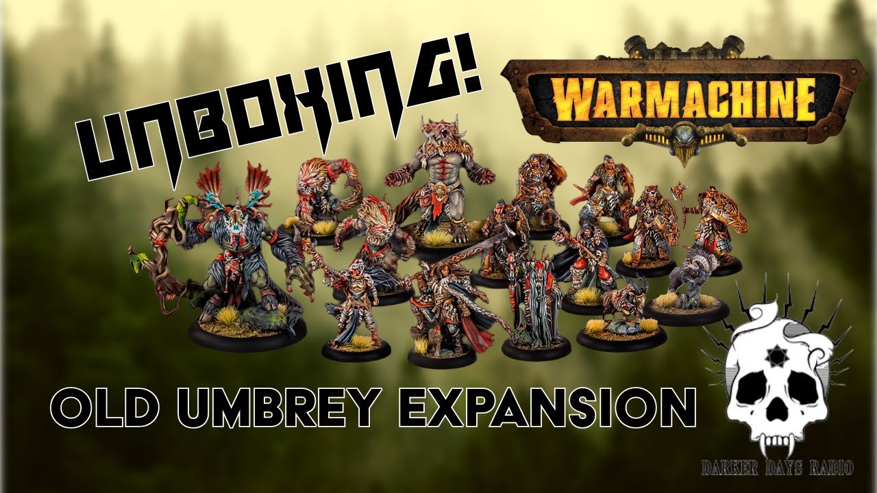 Darker Days Radio Presents: Coffee Machine - Unboxing Warmachine Khador Old Umbrey Core Expansion