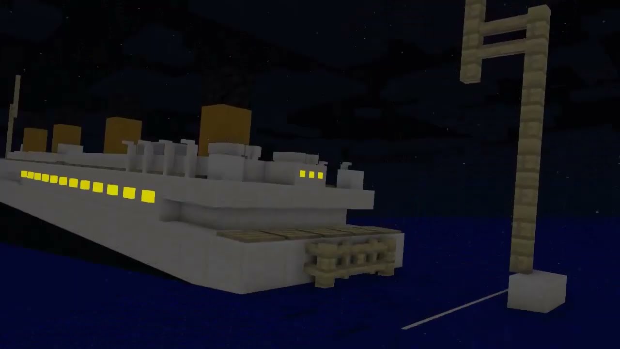 [Mine Imator](OLD) The Sinking Of The RMS Titanic