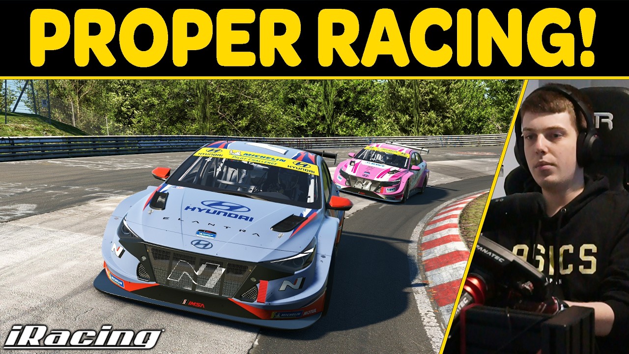 This weeks Nurburgring combination is a CLASSIC! iRacing Ringmeister TCR's