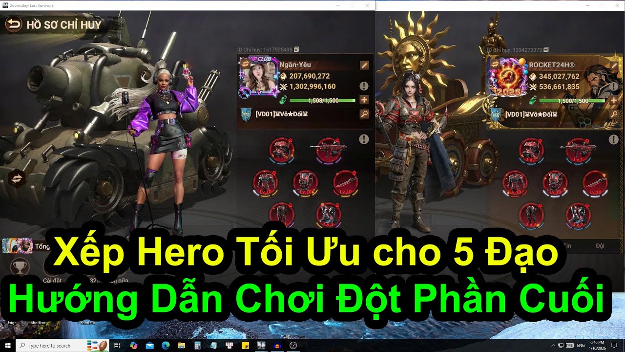 Doomsday: Last Survivors | Hướng Dẫn Chơi Đột Kích Chuẩn Meta #3 | Tôi Yêu Game