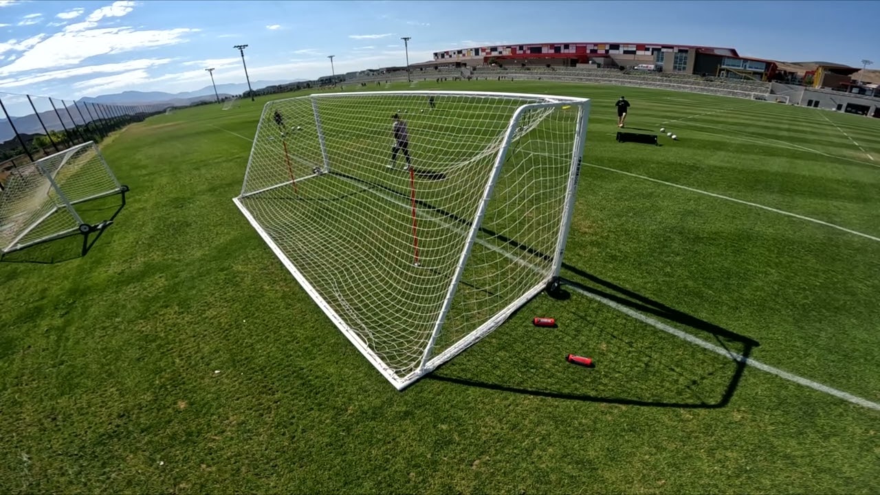 Utah Royals NWSL Goalkeeper Training - Angled Shots Inside 18 - 7-26-2024