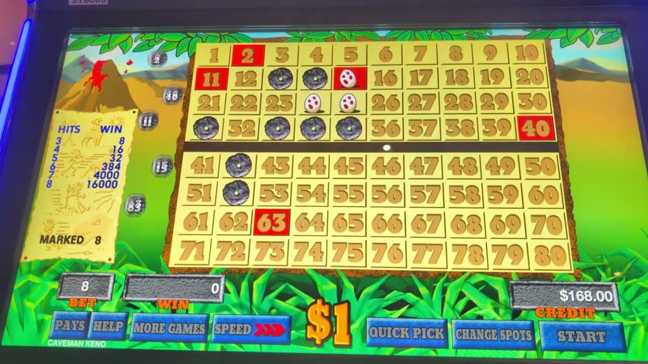 Keeping my eyes on the prize!  Caveman 8-Spot challenge...