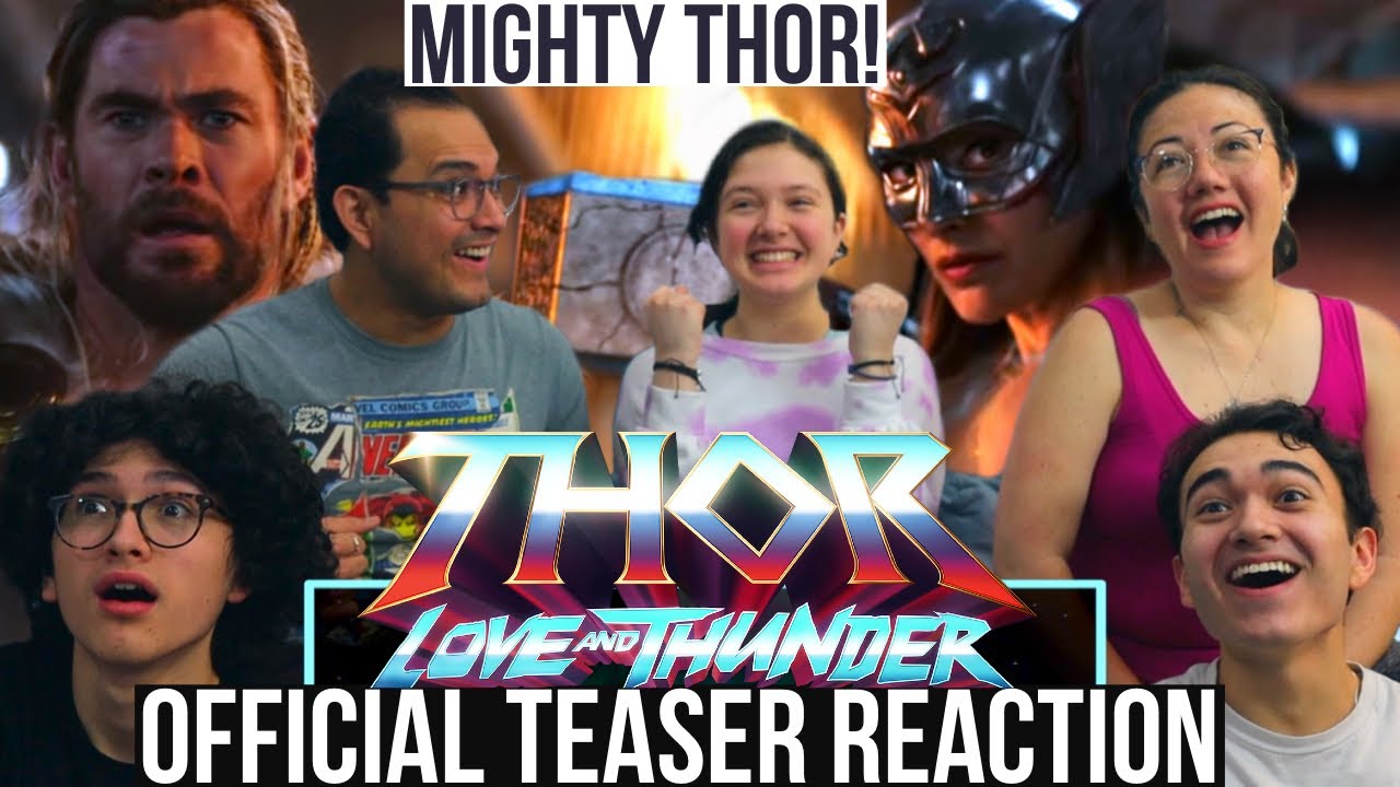 THOR: LOVE AND THUNDER TEASER TRAILER REACTION! | Marvel Studios | MaJeliv Reactions l Mighty Thor!