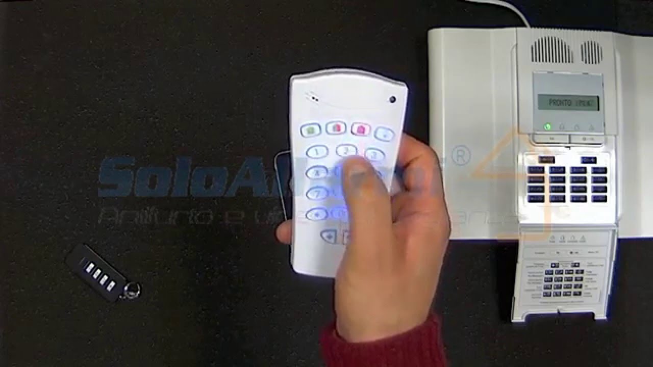 Bentel Security BW30 e BW64 SoloAllarmi - Programmazione kit allarme wireless