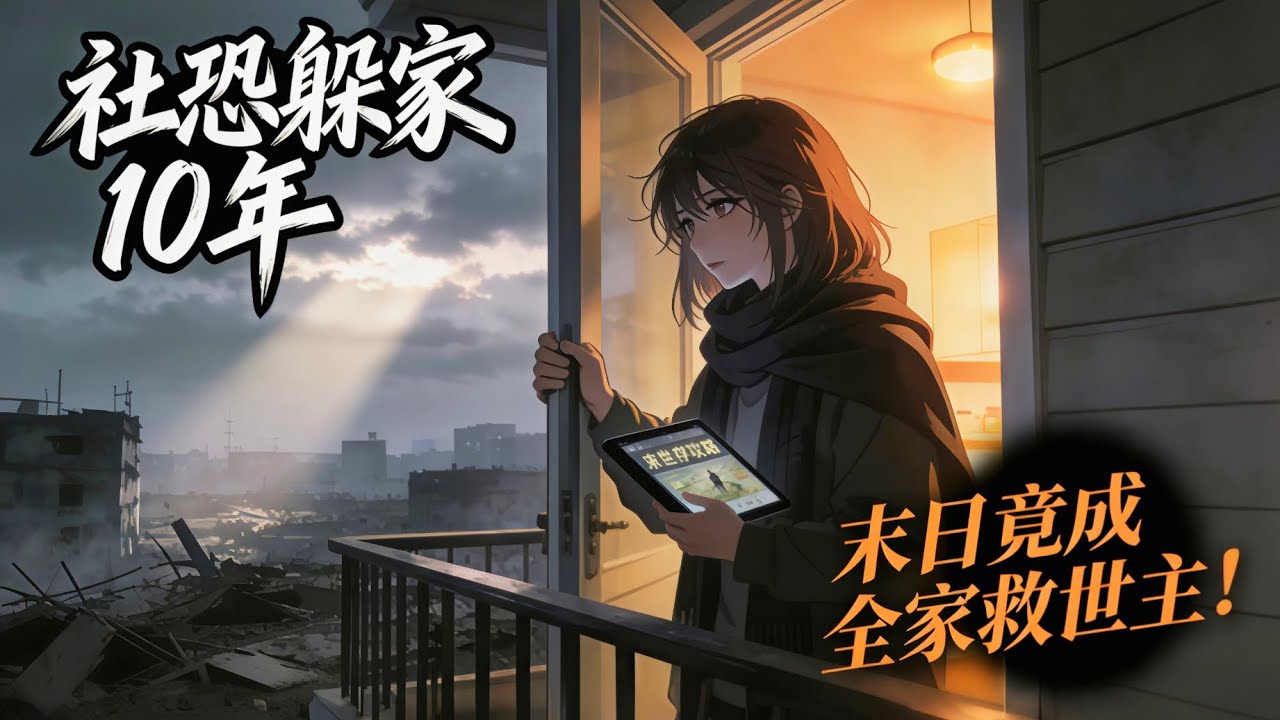 【末世完結爽文】重度社恐躲家 10 年，憑千本末日小說帶爸媽建堡壘，屠殺變異體逆襲成基地大佬！🔥# 末世 #社恐 #逆襲 #爽文 #喪屍 #小說推薦 #novel #有聲小說#有聲書