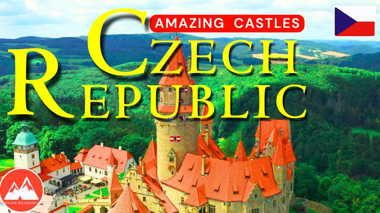 15 Beautiful Castles in Czech Republic | The Most Amazing Places in Czechia  |  Travel Video 4K