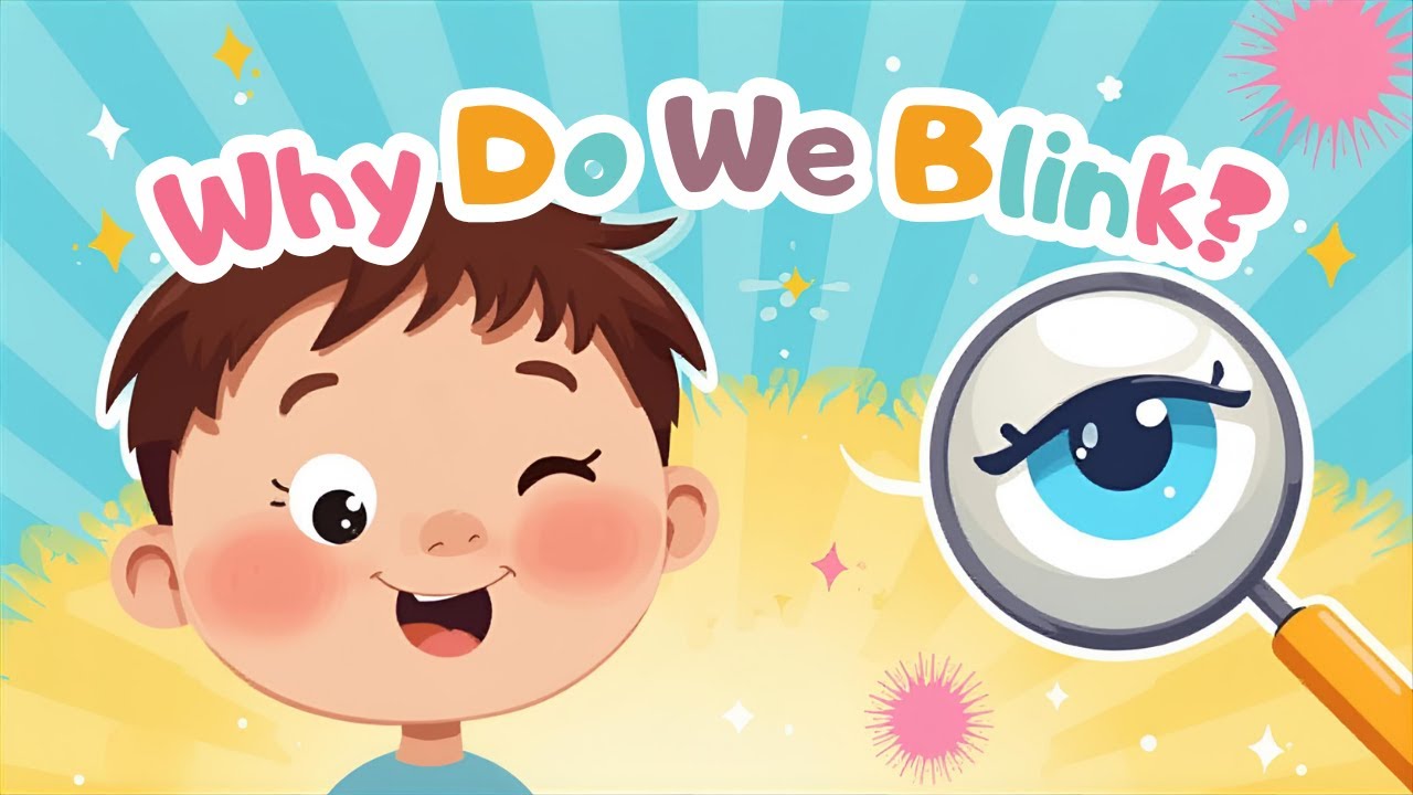 Why Do We Blink? || Fun Facts! || Science Time! || English Version