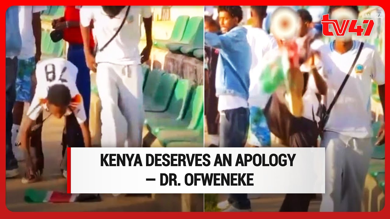 The Somali President must apologies for his people disrepecting the Kenyan Flag: Dr. Ofweneke