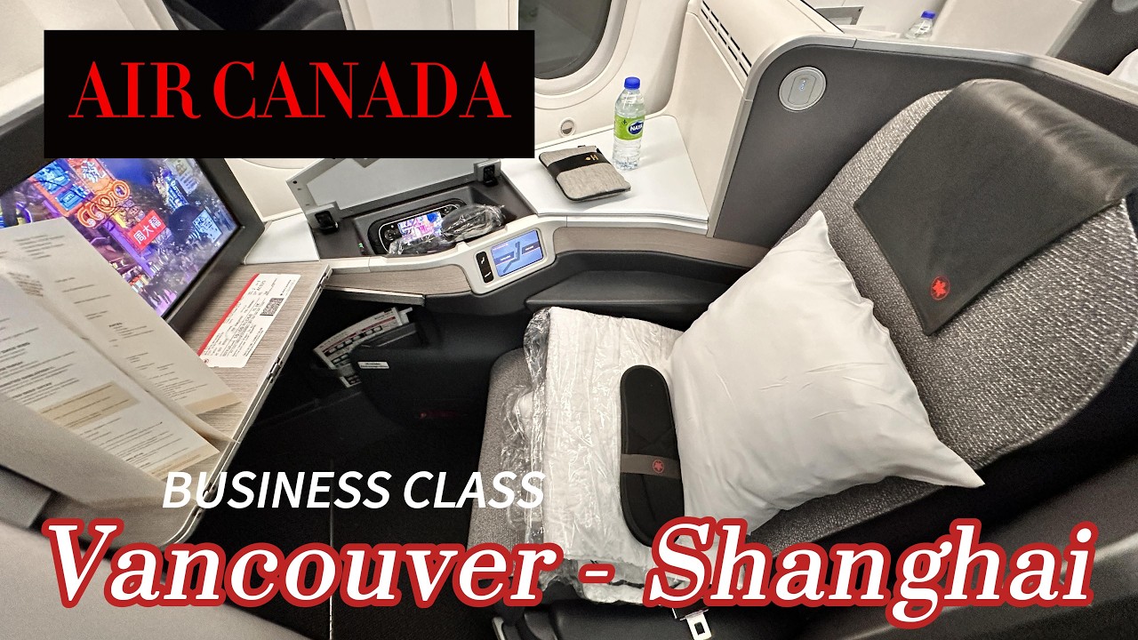 FLIGHT REVIEW - Air Canada  YVR - PVG | Business class | Maple leaf Lounge