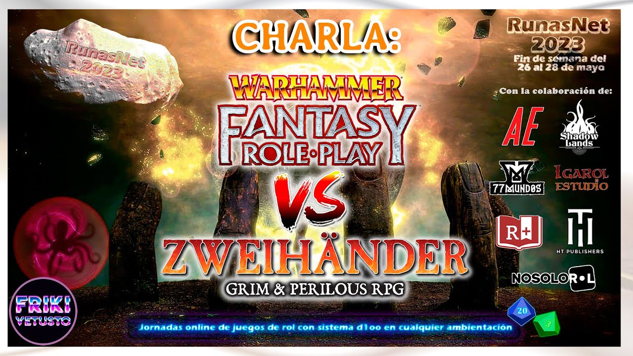 🤜💥🤛 Warhammer vs Zweihänder - Charla RunasNET 2023