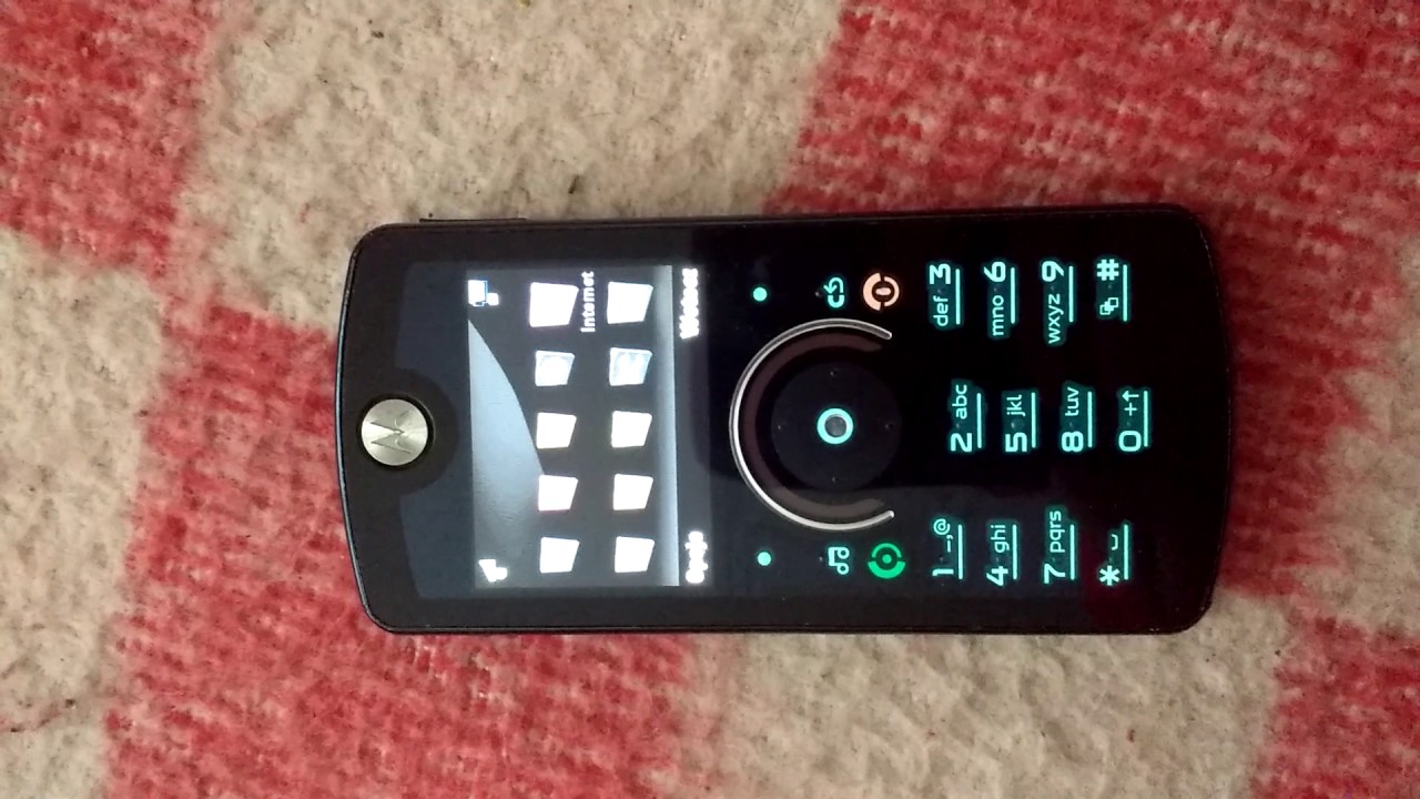 Motorola rokr e8 error