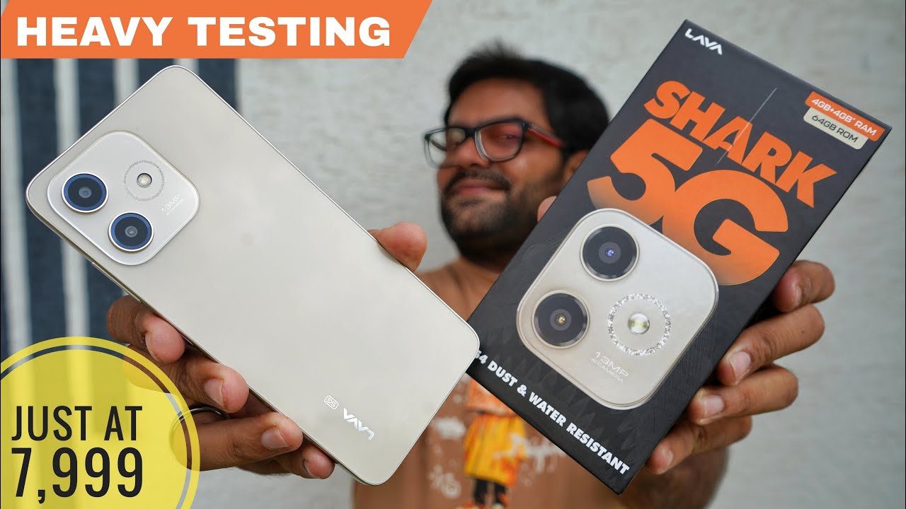 Lava Shark 5G Review After 7 Days ⚡⚡ Best Phone Under ₹10,000 ??