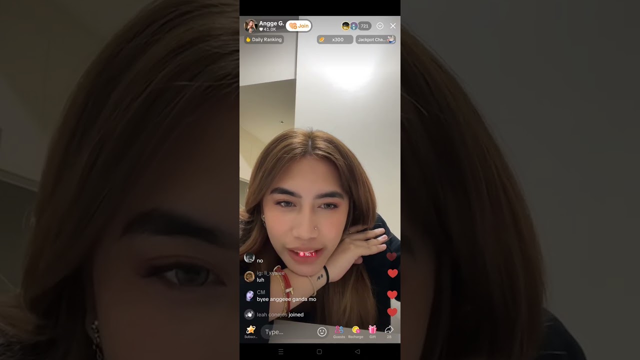 angge tiktok live (250809)