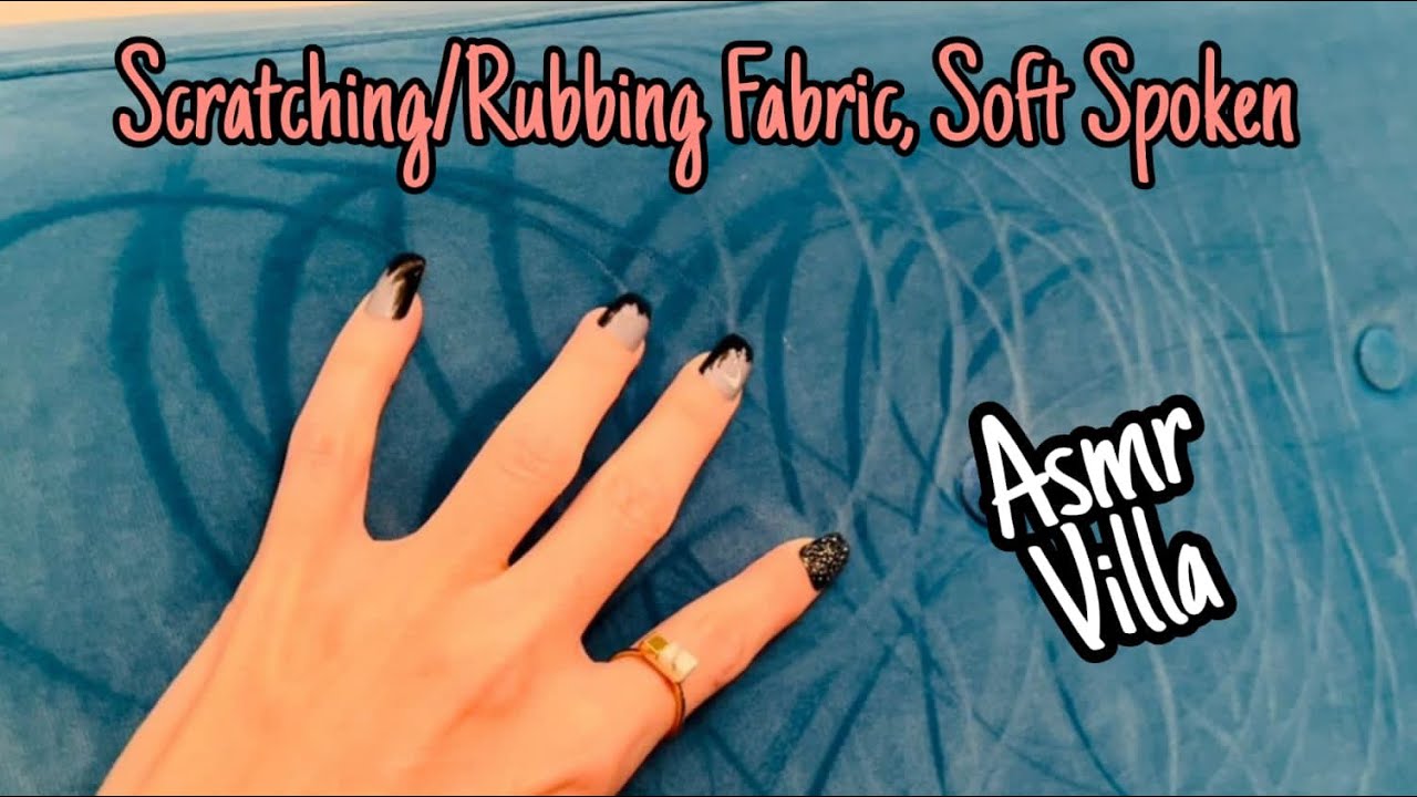 ASMR * Couch Scratching & Rubbing * Fabric Rubbing * Soft Spoken * ASMRVilla