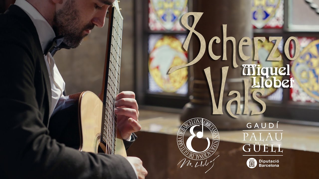 Airam de Vera interpreta Scherzo-Vals de Miquel Llobet en el Palau Güell #llobet #palauguell #guitar