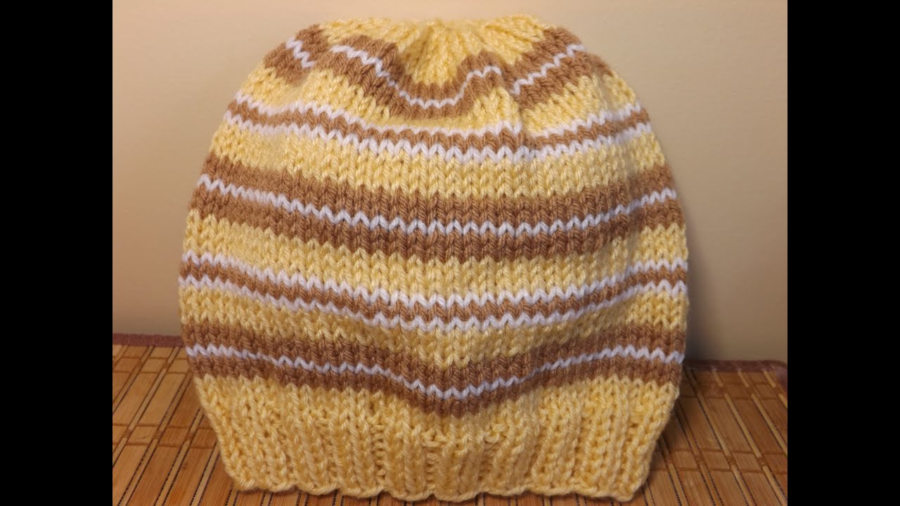 How to knit an adult hat - with Ruby Stedman