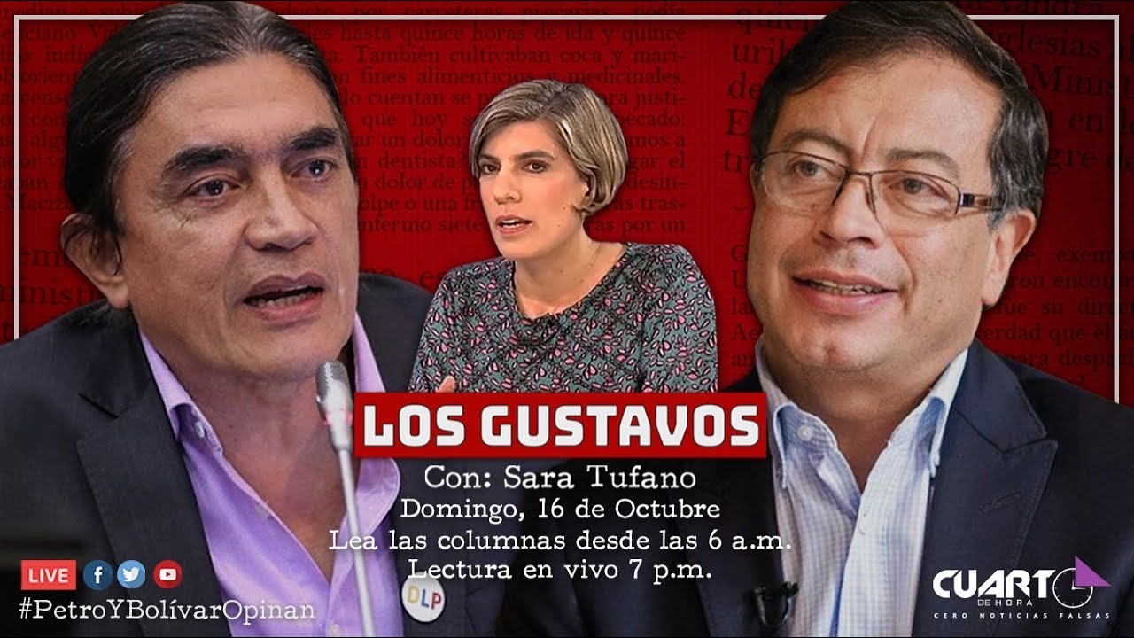Leamos juntos las columnas de #LosGustavos. Hoy nos acompaña Sara Tufano
