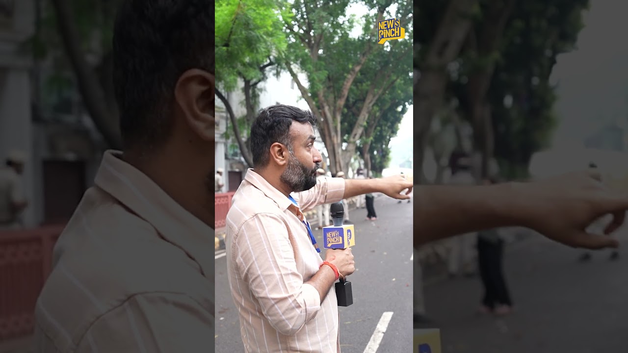 आँसू गैस गोलो के बीच फंसे Abhinav, Connaught Place में जो हुआ कितना ख़तरनाक था देखिए&hellip;