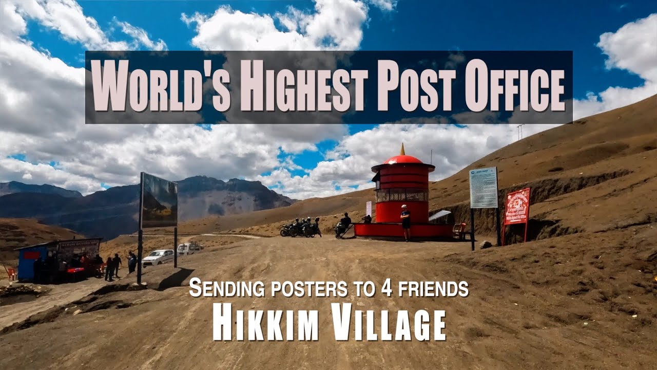 Highest Post Office in the World | Travel Vlog | Hikkim Village, Spiti Valley