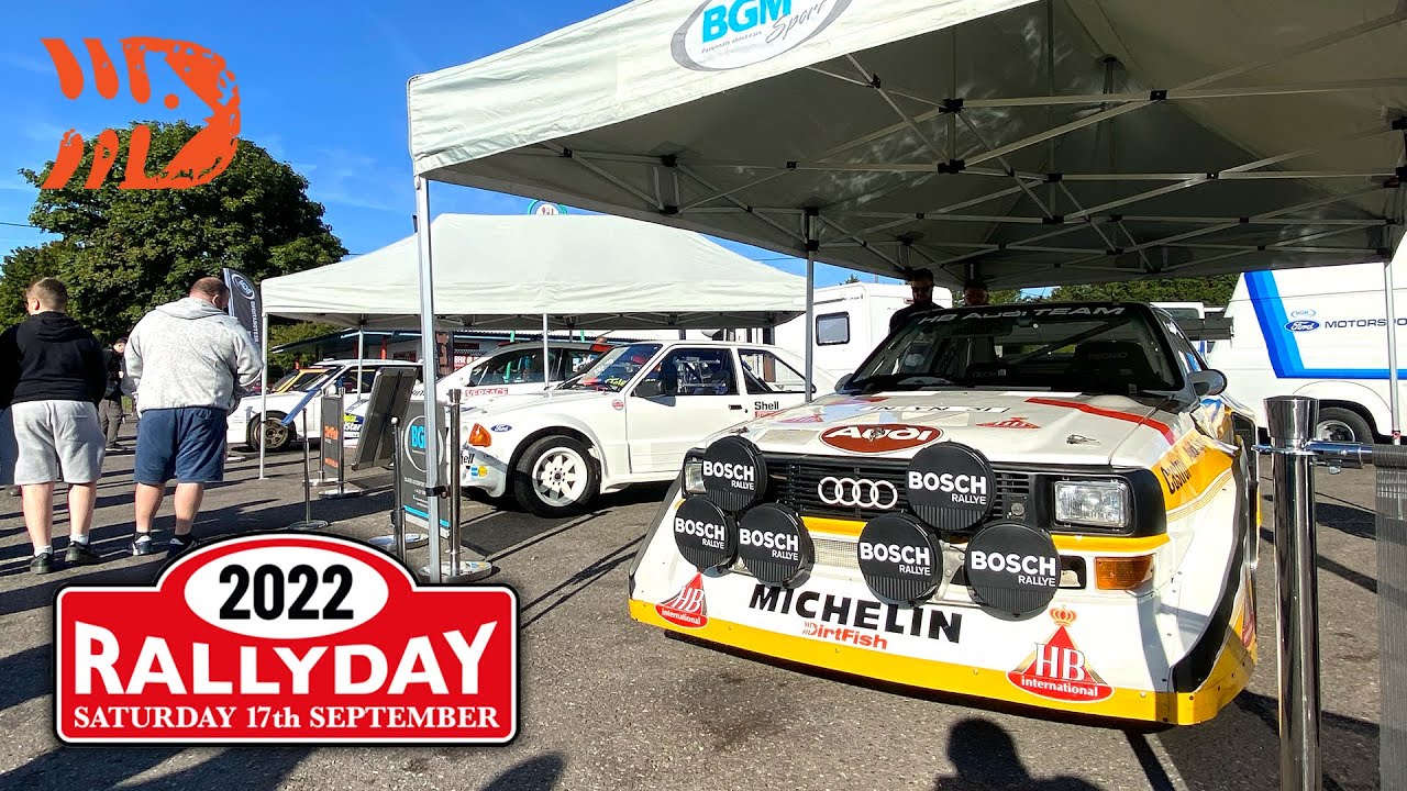 Legendary Rally Cars at Rallyday 2022