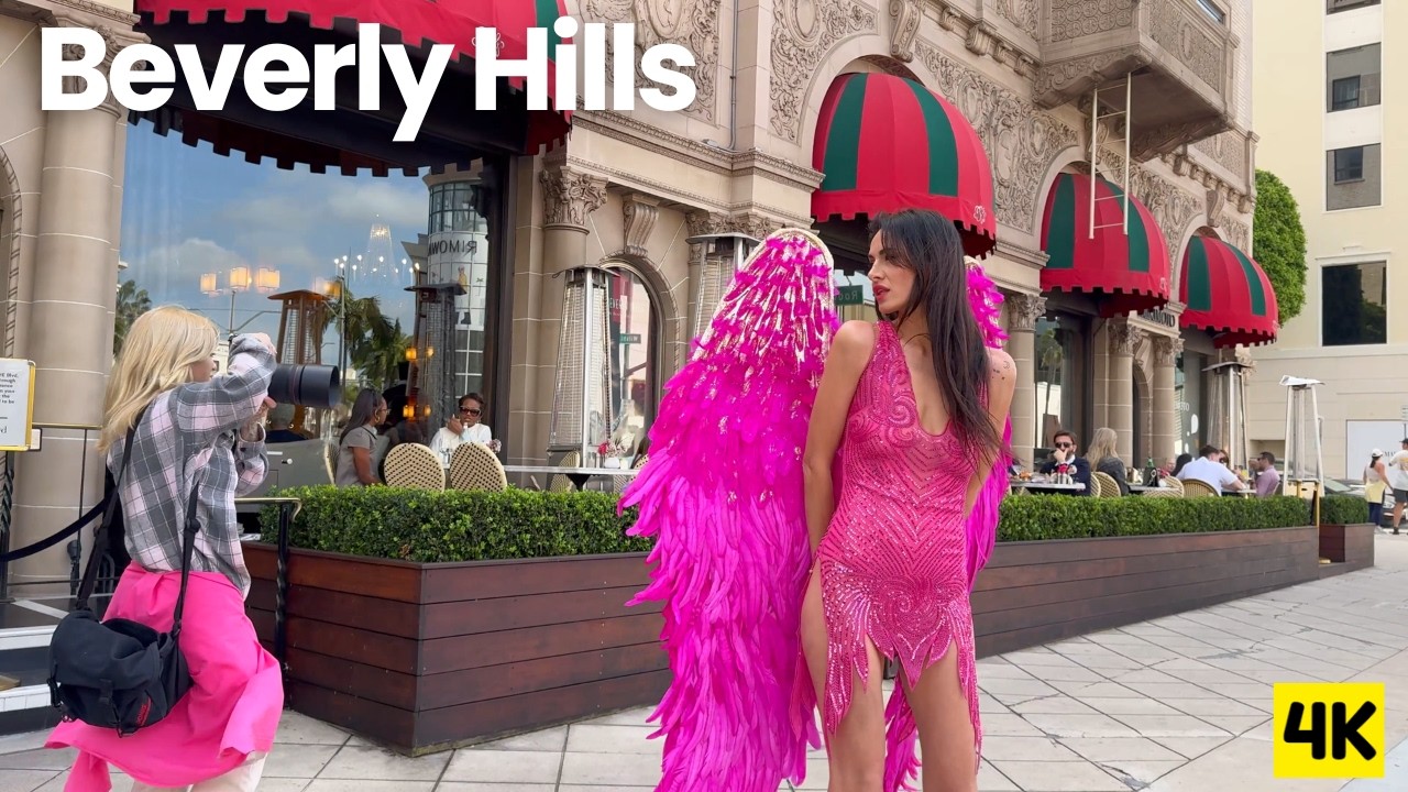 Stylish Street Life on Rodeo Drive 🌴 Beverly Hills Walk 4K