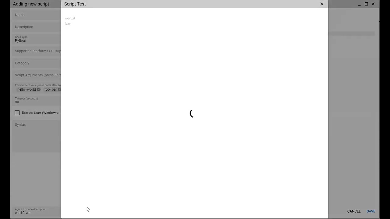 Tactical RMM - Passing environment variables in scripts