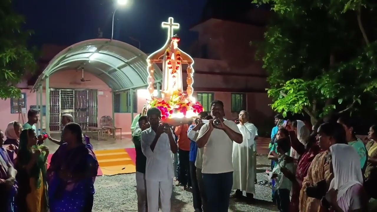 మరియ తల్లి తేరు ప్రదర్శన#catholicchurch #సహాయ మాత దేవాలయం #ఇబ్రహీంపట్నం విచారణ#