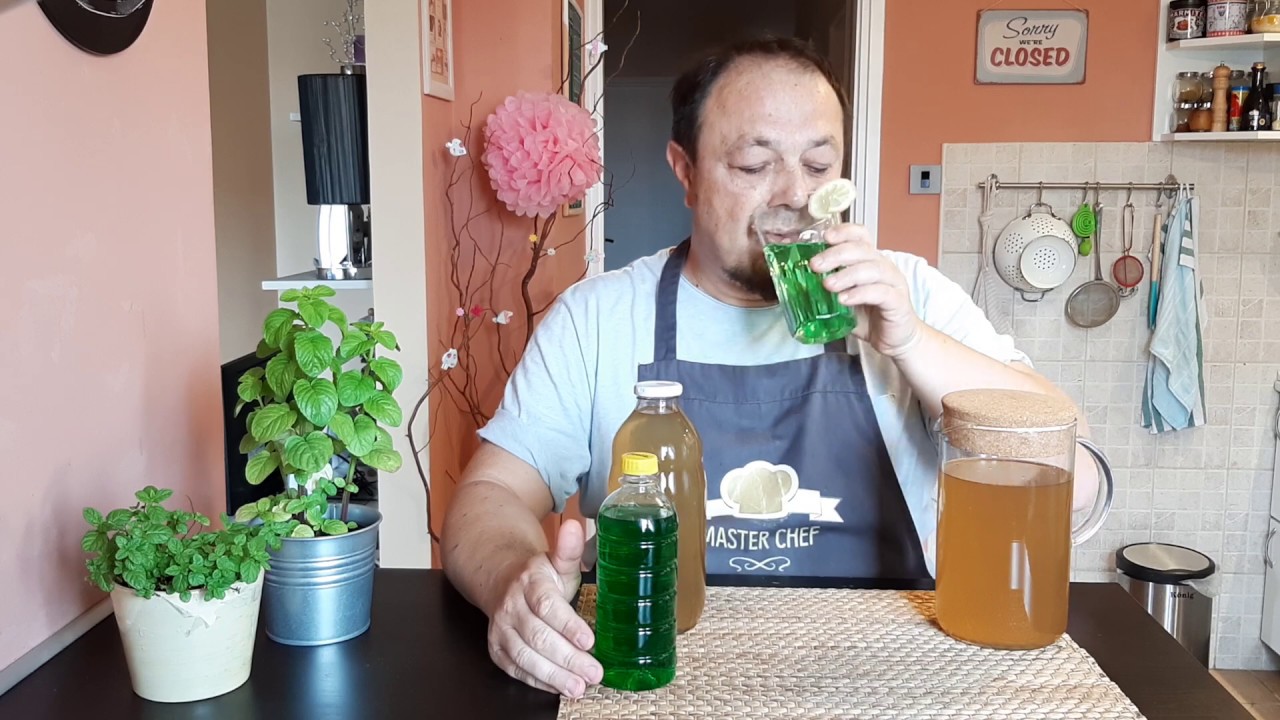 Domaći Sok od Nane - bez konzervansa /Mint juice - homemade, without preservatives