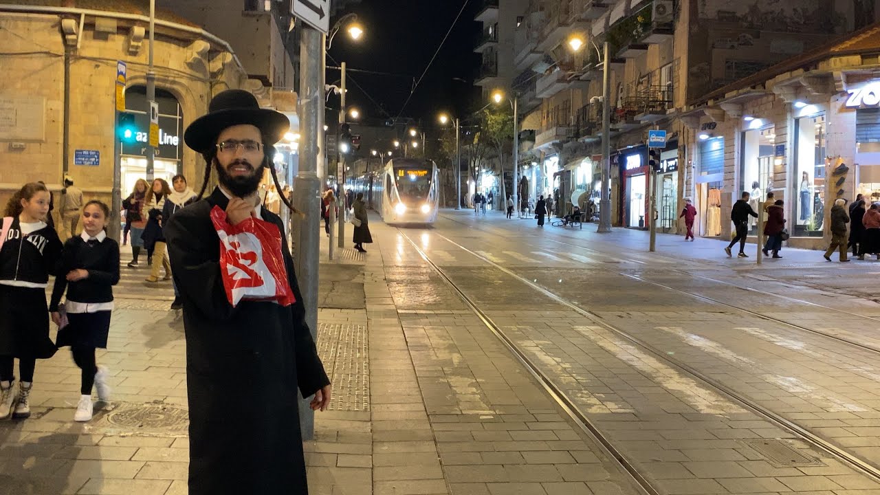 Enchanting JERUSALEM at Night: Journey Through the City Center