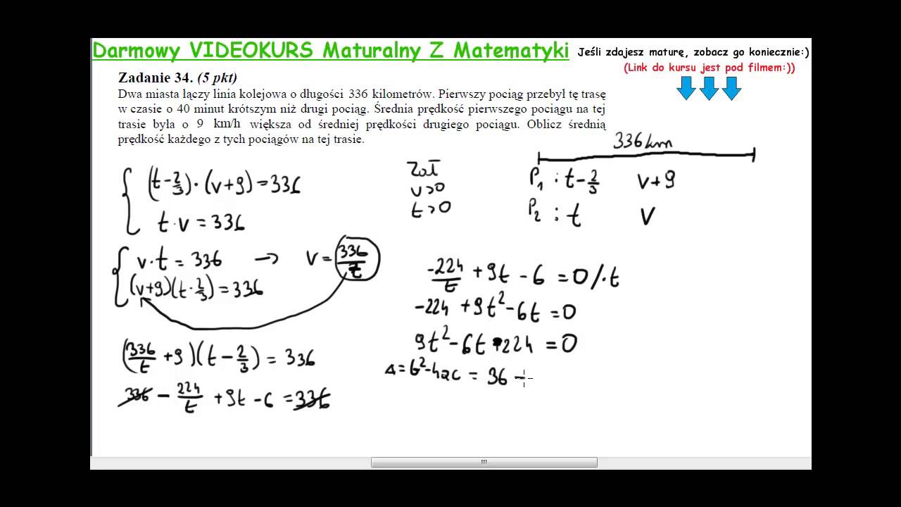 Zadanie 34 matura maj 2013