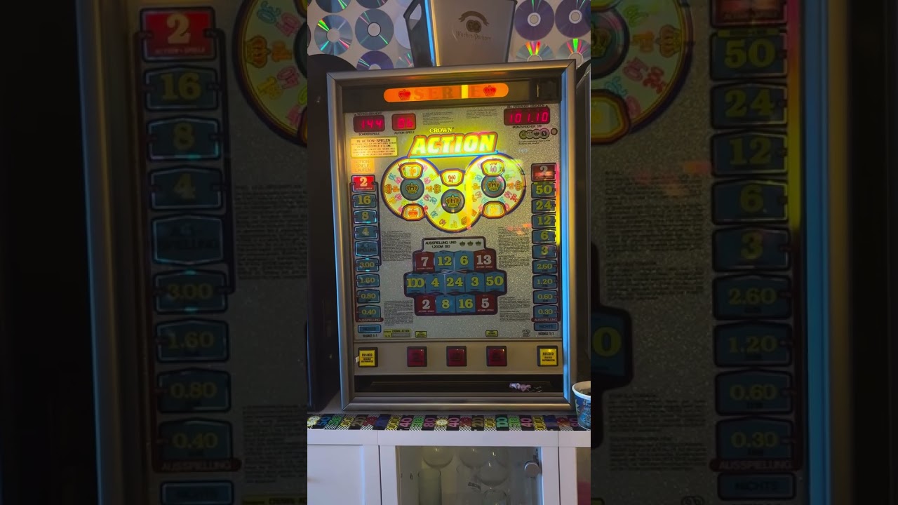 Spielautomat Crown Action - 13 Action-Spiele
