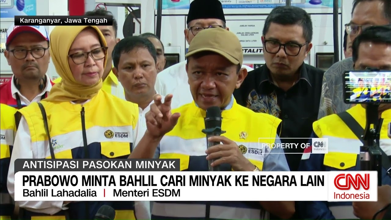 Prabowo Minta Bahlil Cari Minyak Ke Negara Lain