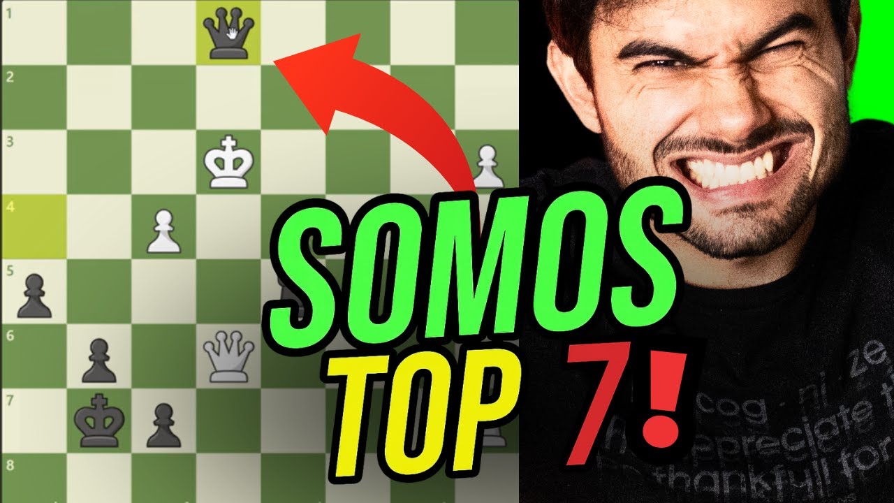 CHEGAMOS AO TOP 7!!! Rumo ao Top 1 do Brasil Xadrez