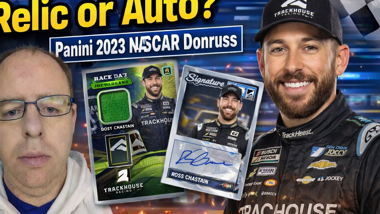 Did We Get A Relic Or Auto? - Panini 2023 NASCAR Donruss Unboxing